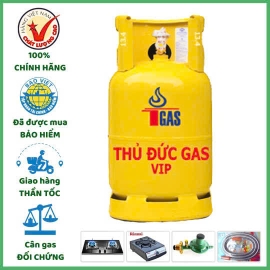 BÌNH GAS THỦ ĐỨC VIP MÀU VÀNG 12KG